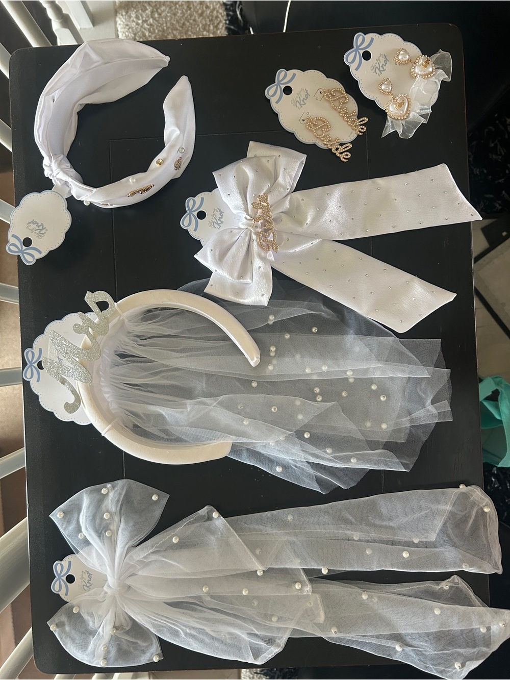 NWT Ultimate Bridal & Bachelorette Squad Hair Accessories Bundle - 24 Pc Set